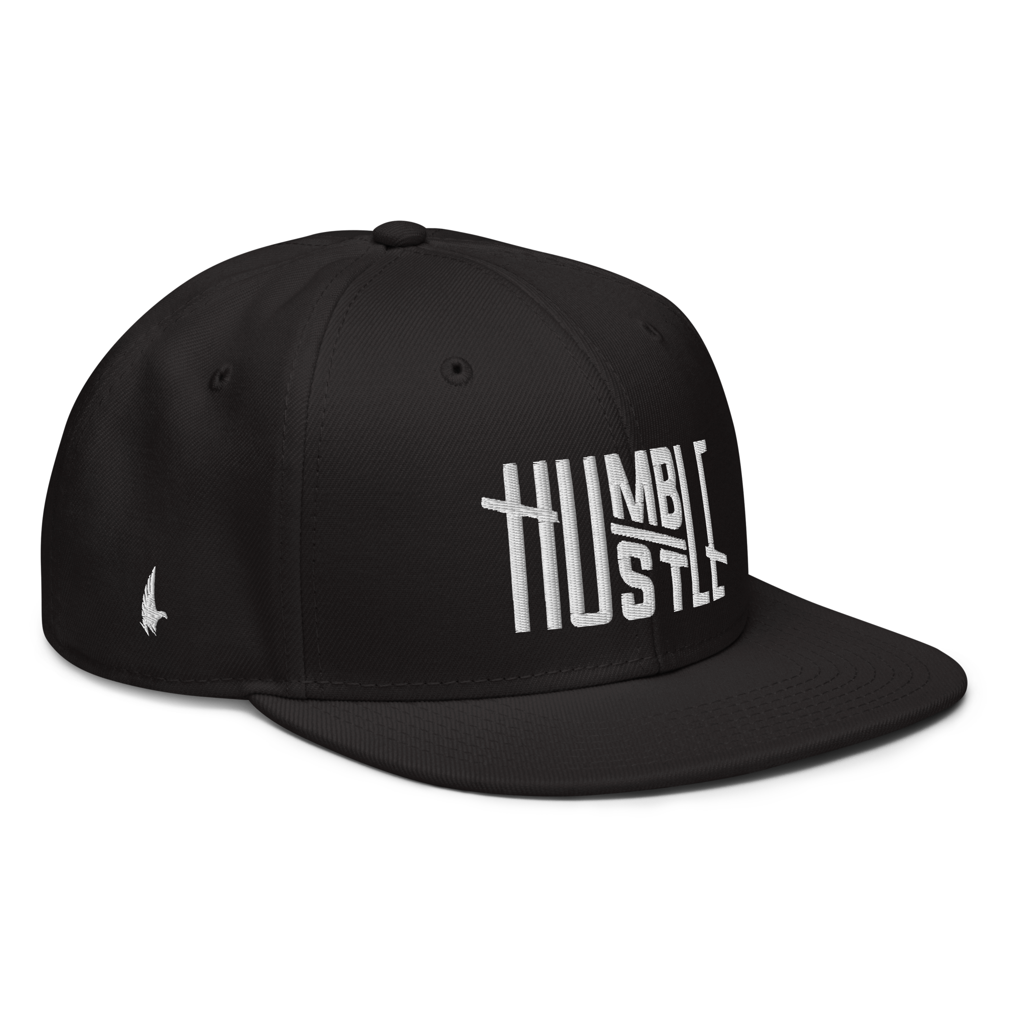 Humble Hustle Snapback Hat Black/White OS - Loyalty Vibes