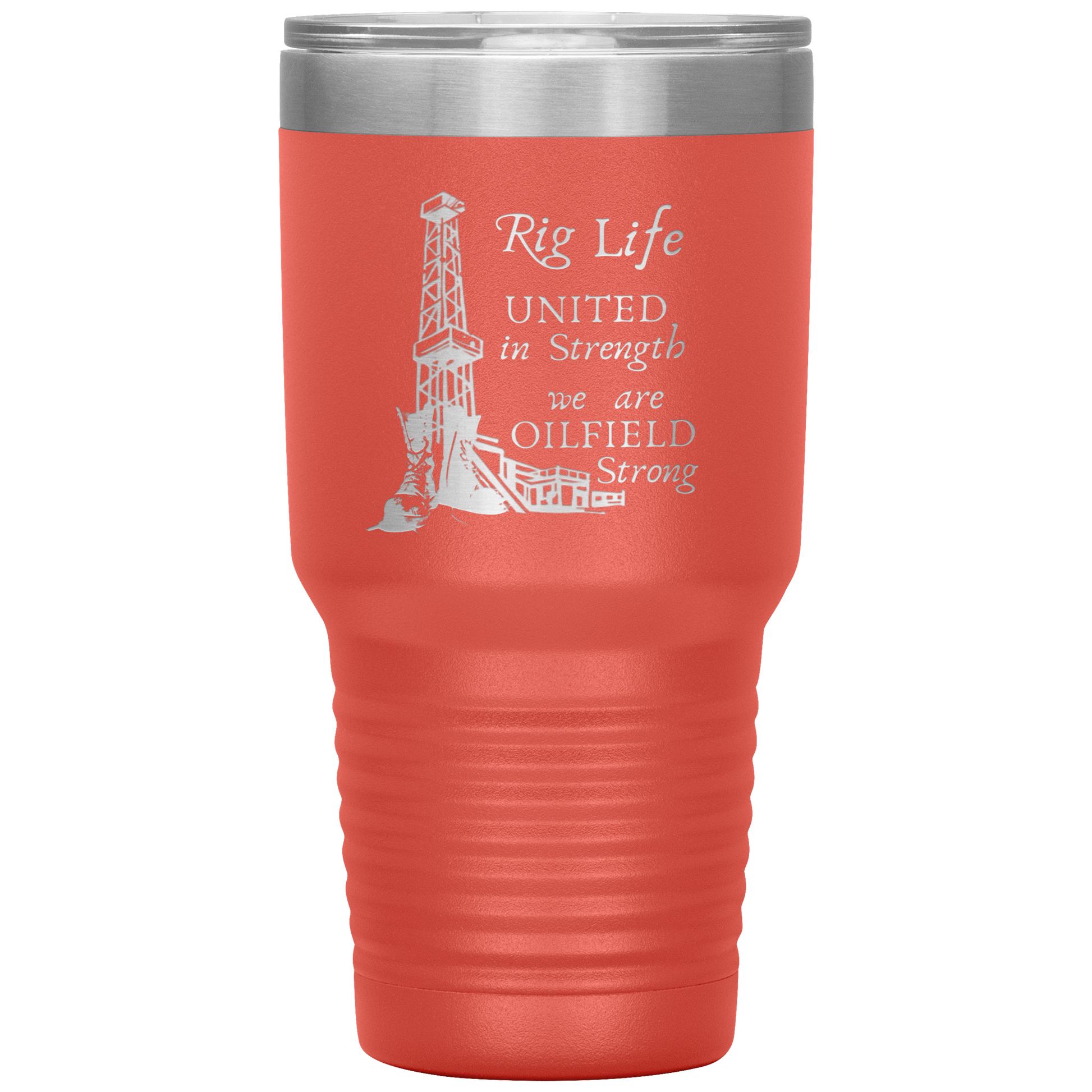 Rig Life Tumbler Coral