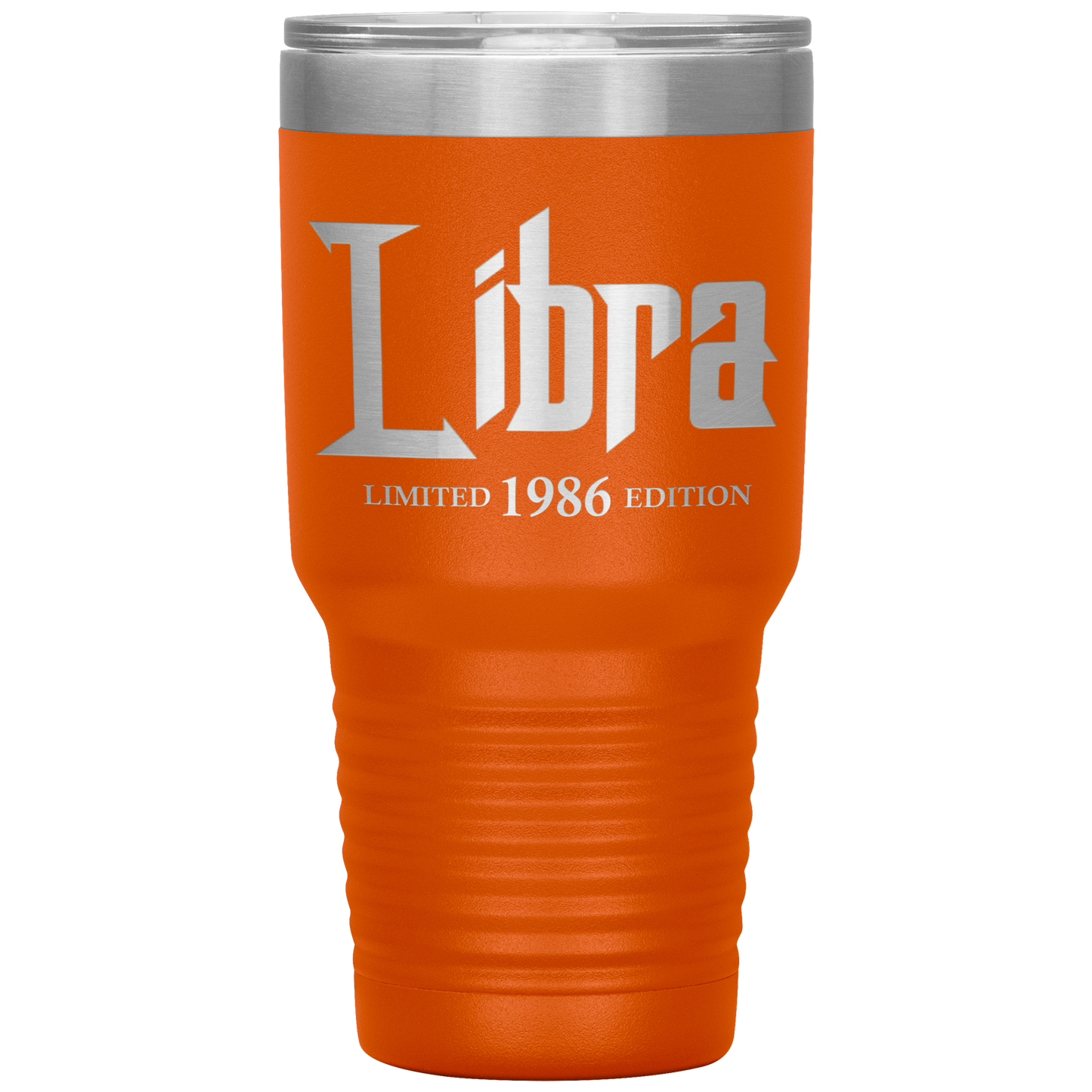 1986 Limited Edition Libra Tumbler Orange