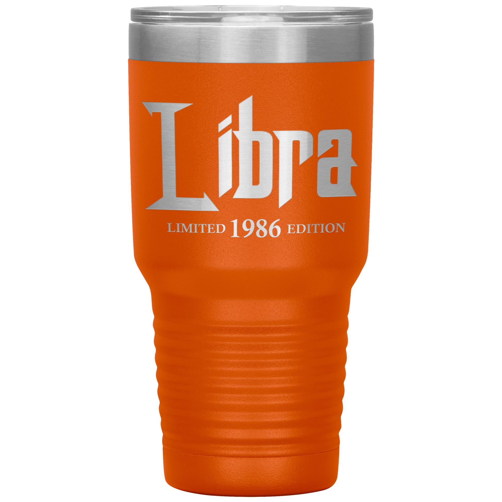 1986 Limited Edition Libra Tumbler Orange