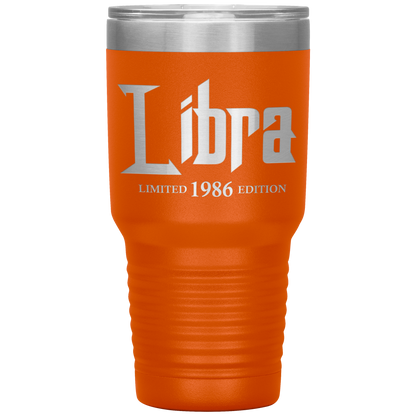 1986 Limited Edition Libra Tumbler Orange