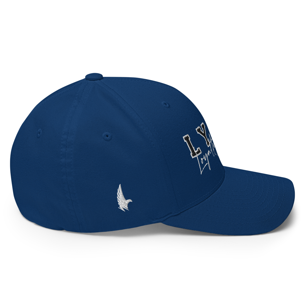 Loyalty Vibes Varsity Fitted Hat Loyalty Vibes