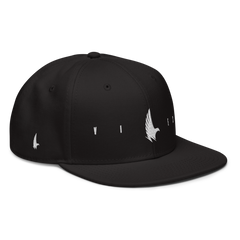Flex Logo Snapback Hat Black - Loyalty Vibes