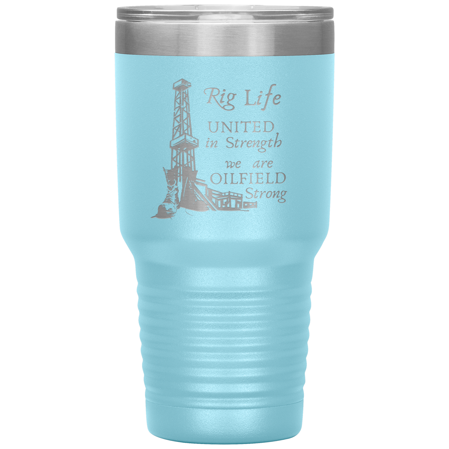 Rig Life Tumbler Light Blue