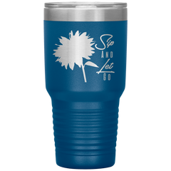 Sip And Let Go Tumbler Blue - Loyalty Vibes