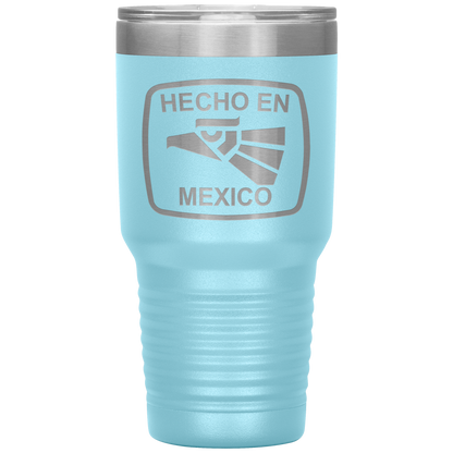 Hecho En Mexico Tumbler Light Blue