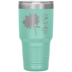 Sip And Let Go Tumbler Teal - Loyalty Vibes