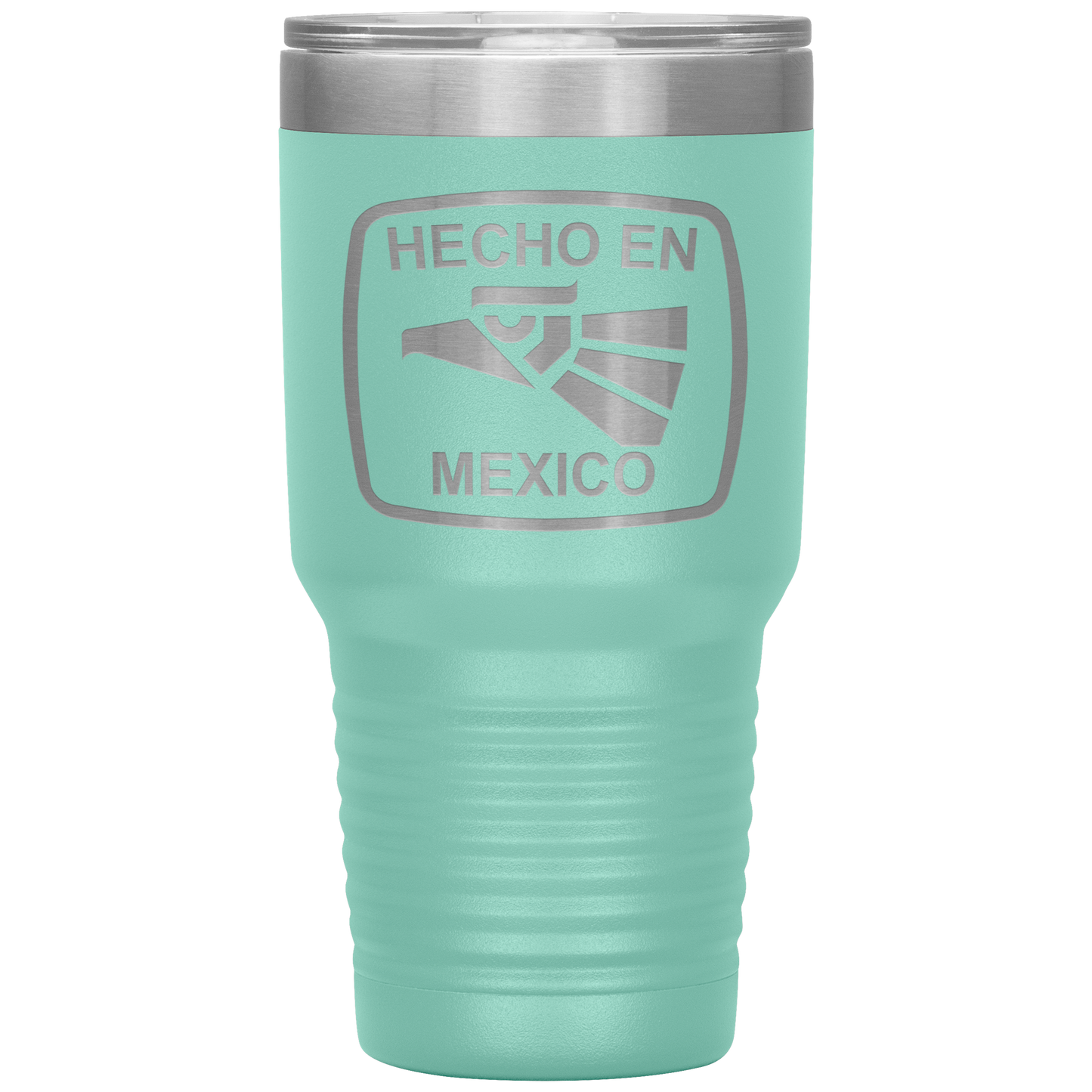 Hecho En Mexico Tumbler Teal