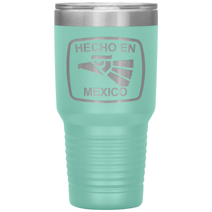 Hecho En Mexico Tumbler Teal